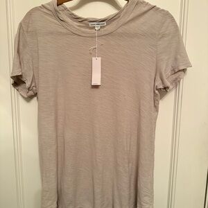 James Perse Light beige Short Sleeve Tee